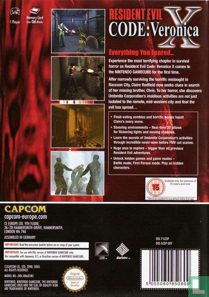 Resident Evil - Code: Veronica X