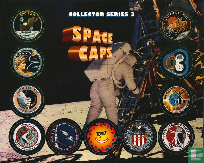 Space caps Collector Series 3 3 (1995) - Collector serie - LastDodo