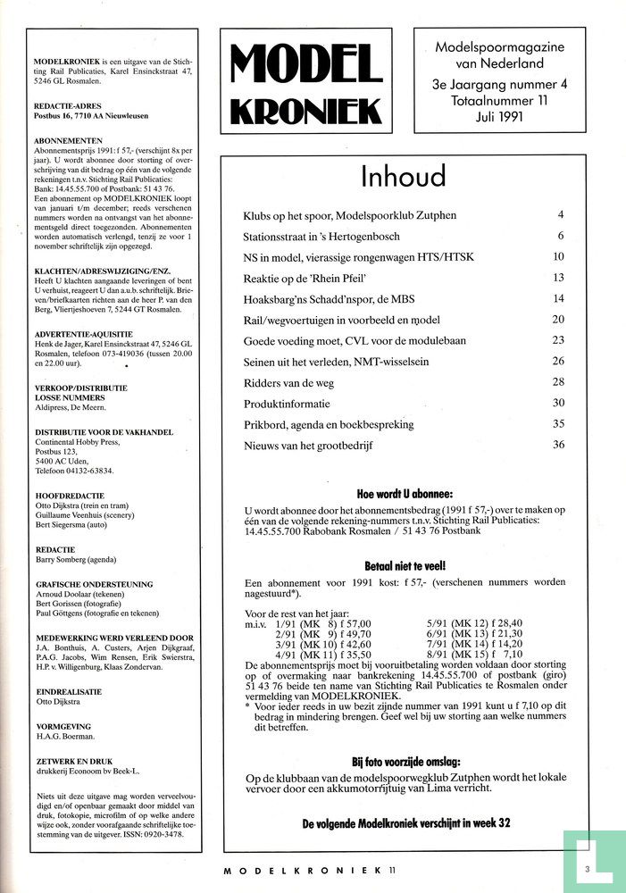 Modelkroniek 4