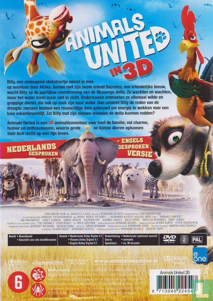Animals United DVD (2011) - DVD - LastDodo