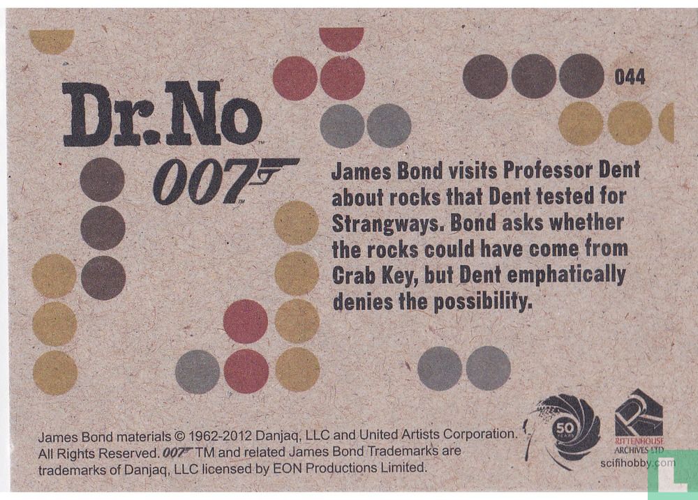 Plot Synopsis for Dr.No 
