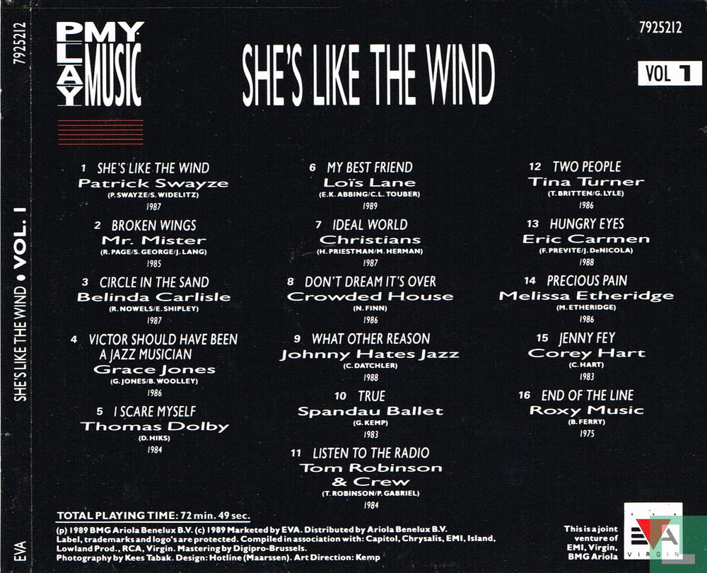 Play My Music - She's Like The Wind - Vol 1