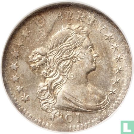 États-Unis ½ dime 1801