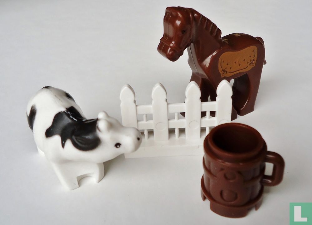 Cheval et vache