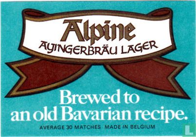 Alpine Ayingerbräu lager