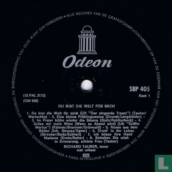 Du bist die Welt für mich