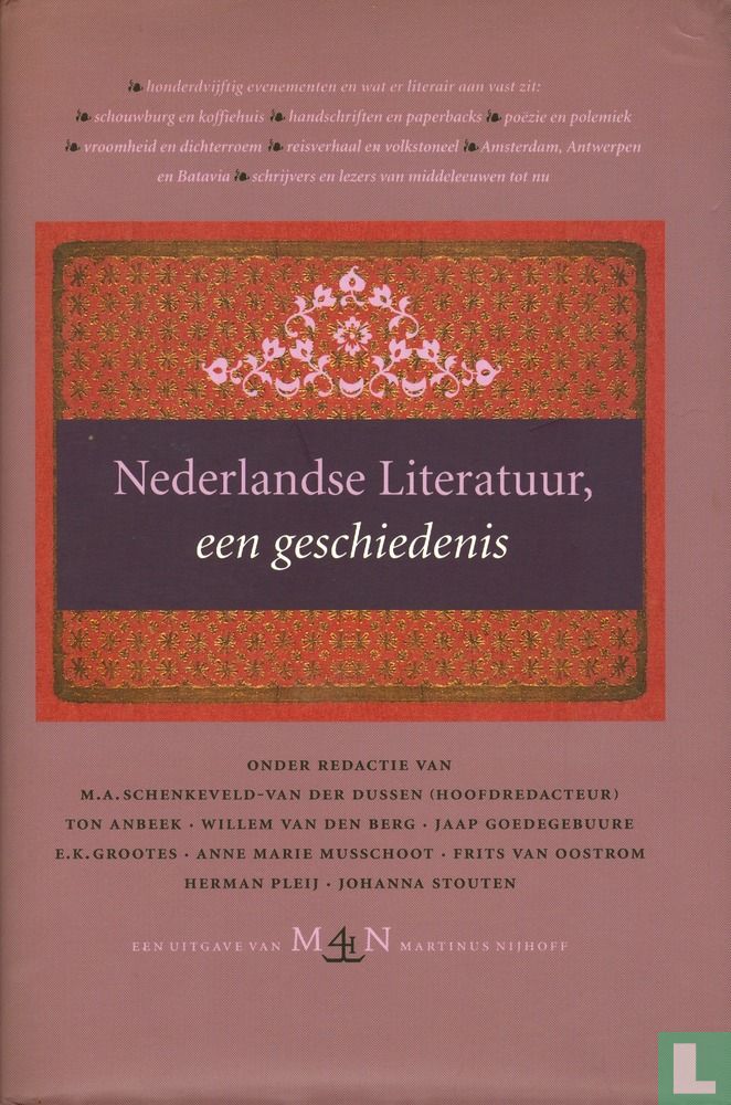 Nederlandse Literatuur, geschiedenis (1993) - Anbeek, Ton - LastDodo