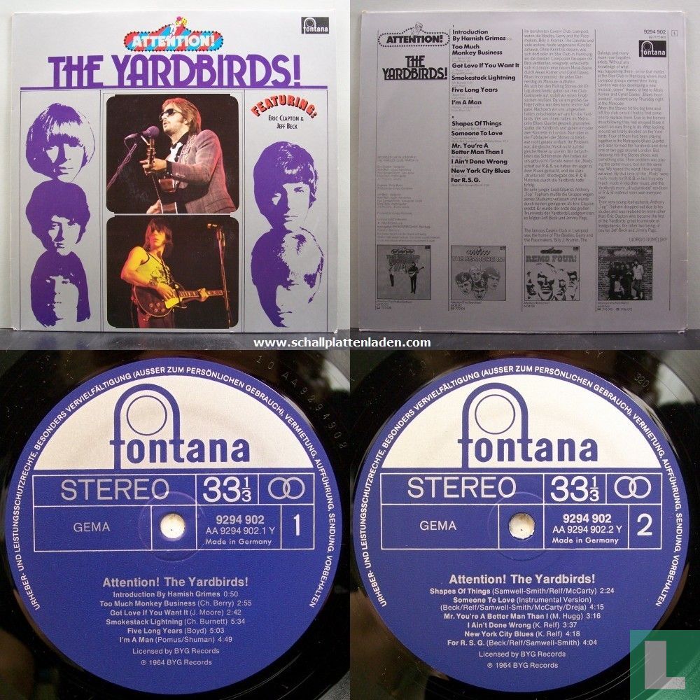 The Yardbirds!