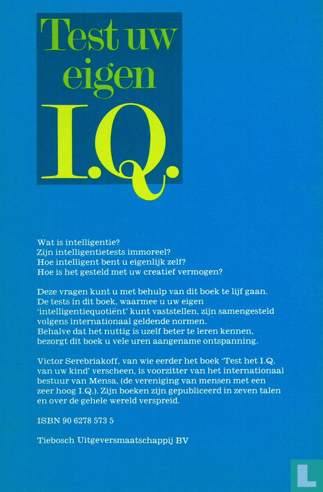 Test uw eigen I.Q.