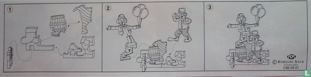 Clowns mit Ballons