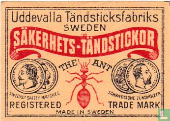 Säkerhets Tändstickor (the ant)