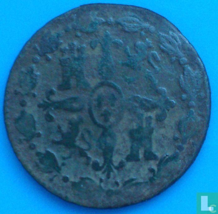 Espagne 4 maravedis 1828