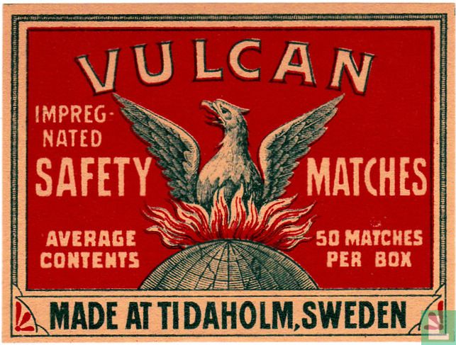 Vulcan safety matches