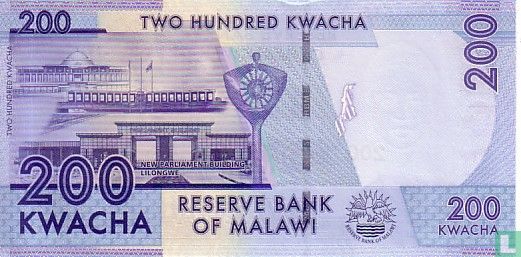 Malawi 200 Kwacha 2012