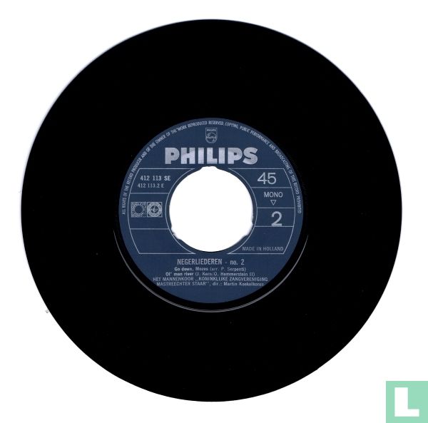 Negerliederen - No. 2