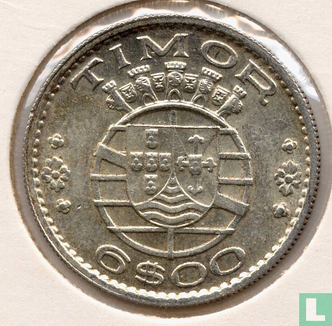 Timor 6 escudos 1958
