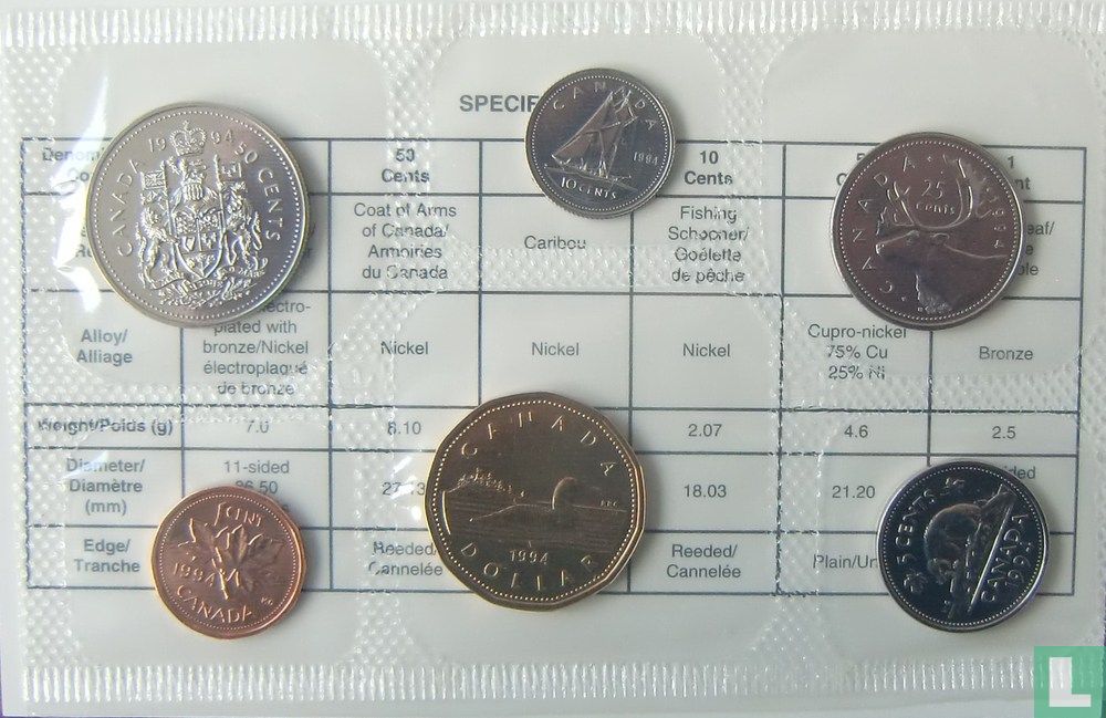 Canada mint set 1994 (PROOFLIKE)