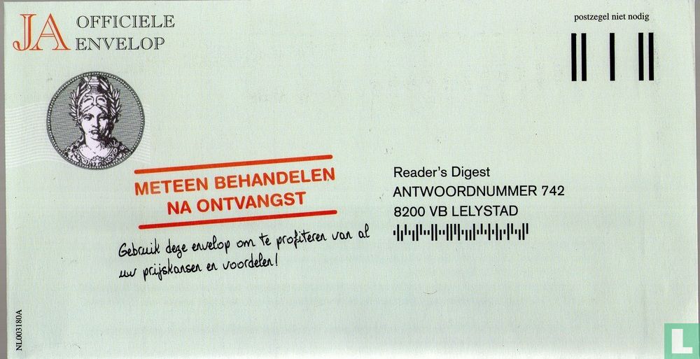 Ja envelop