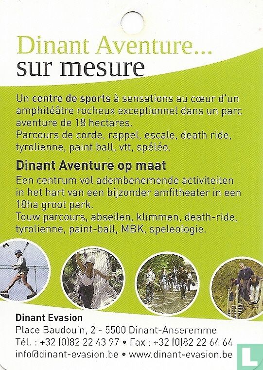 Dinant évasion - Aventure