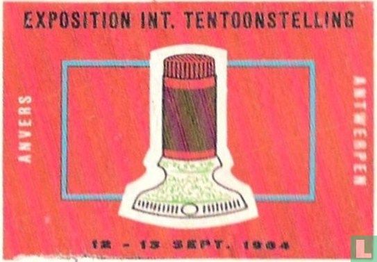 Exposition Int. Tentoonstelling 