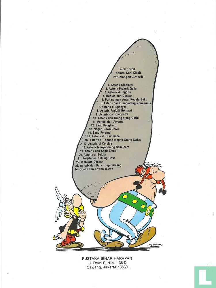 Asterix di Inggris
