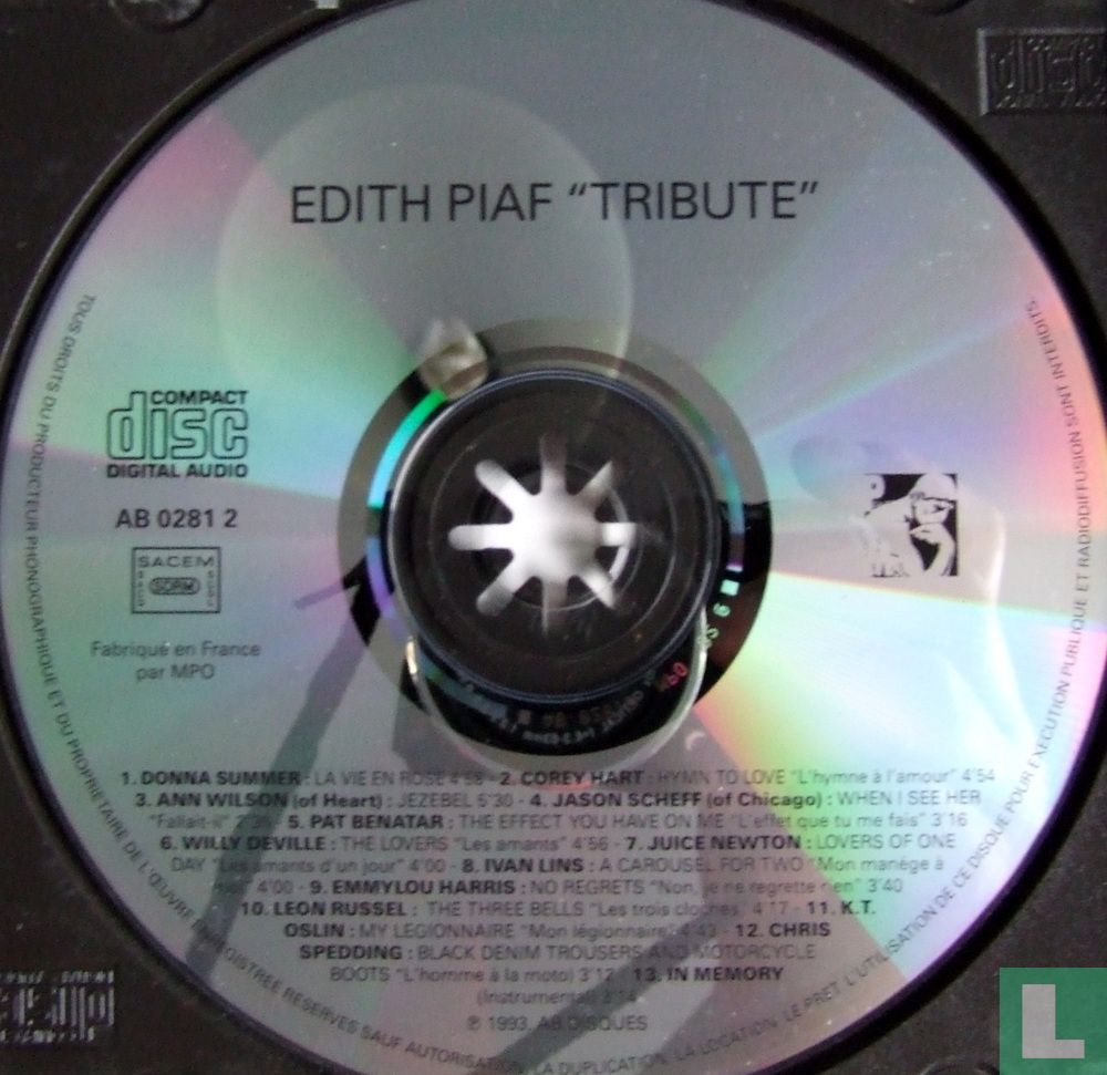 Tribute to Edith Piaf