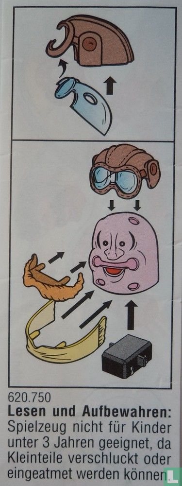 Mann mit Schnurrbart