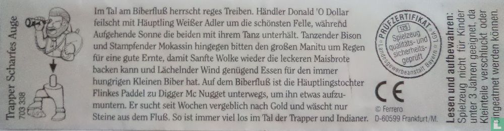 Trapper Scharfes Auge