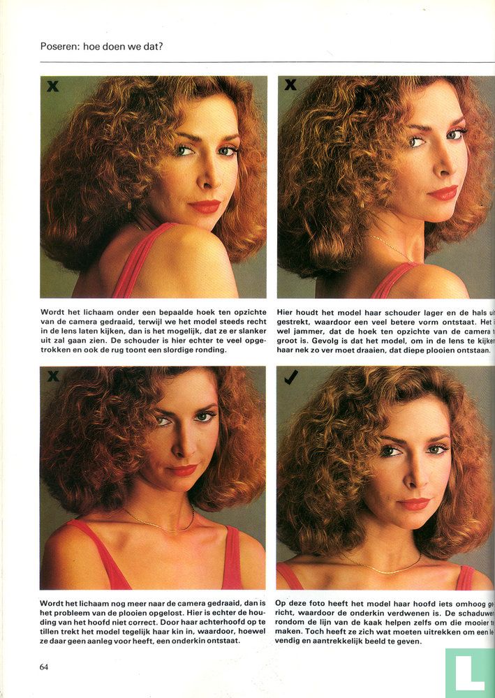 De vrouw voor de camera