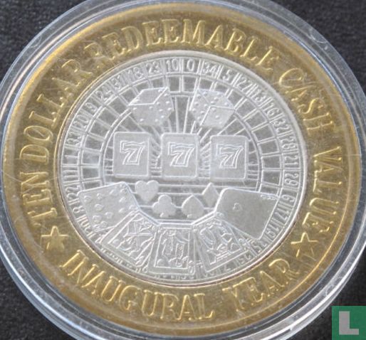 Aruba 10 dollars 1997 "Marriott Resort & Stellaris Casino"