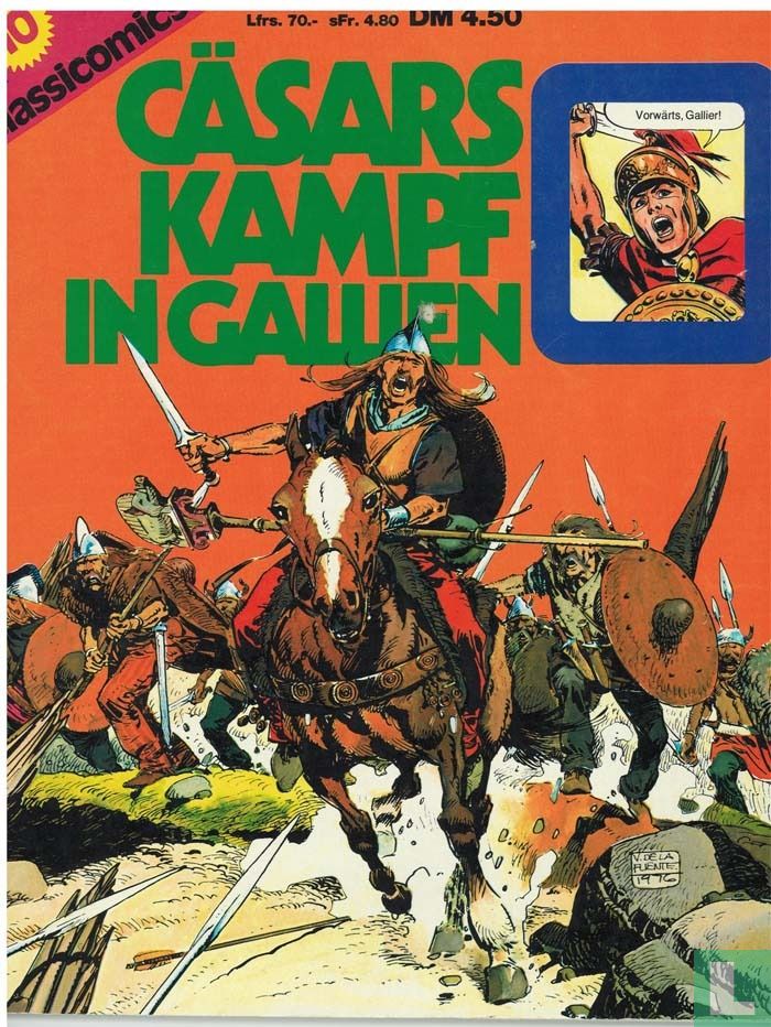 Cäsars Kampf in Gallien