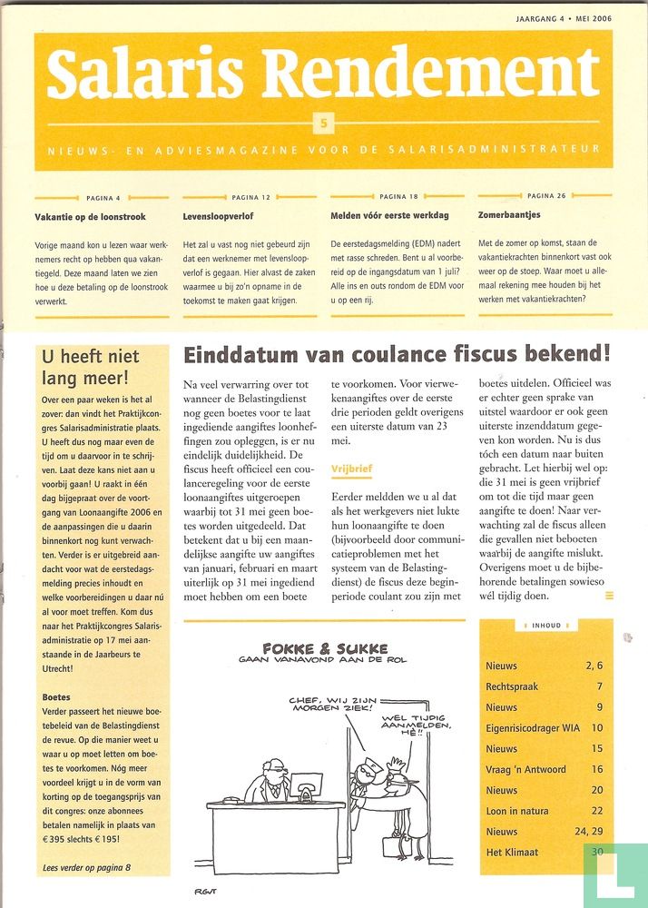 Salaris Rendement 05