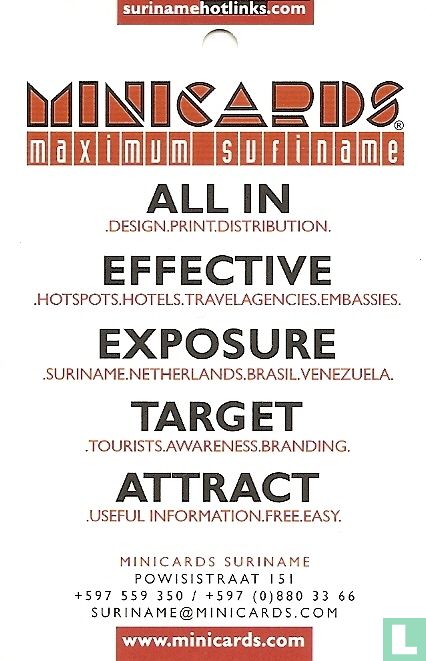 Minicards Suriname