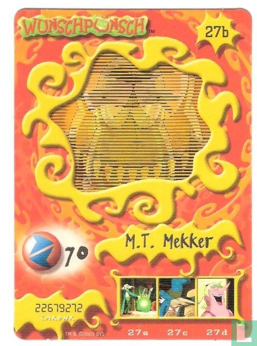 M. T. Mekker