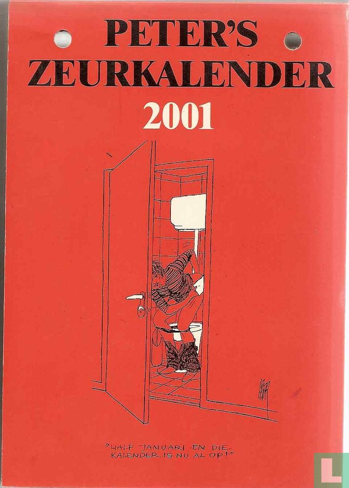 Peter's zeurkalender 2001