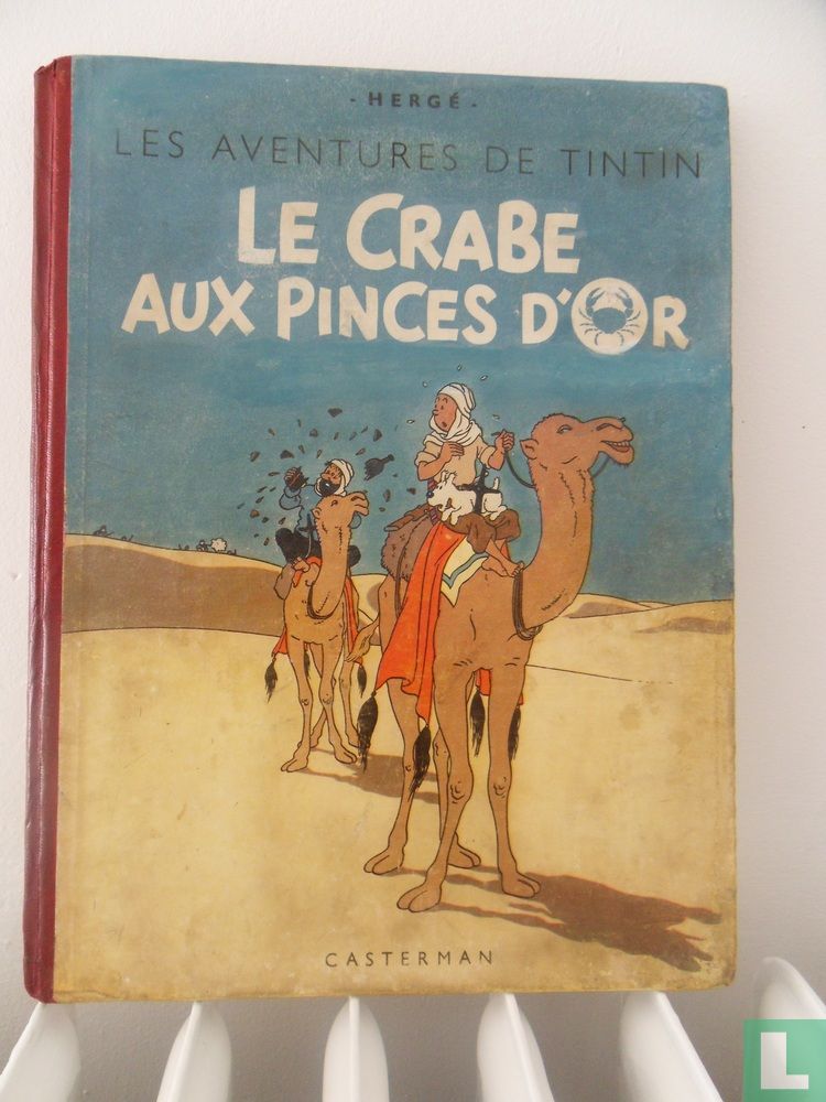 Le Crabe aux pinces d'or 8 HC (1944) - Tintin - LastDodo
