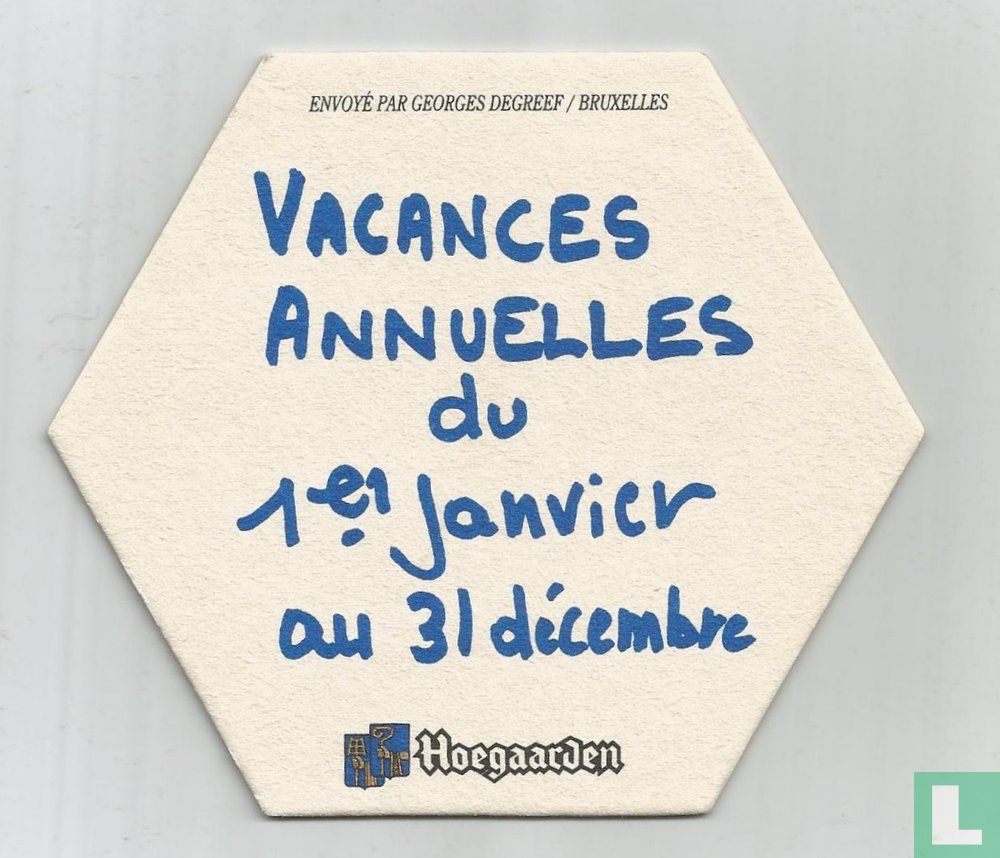 Vacances annuelles ...