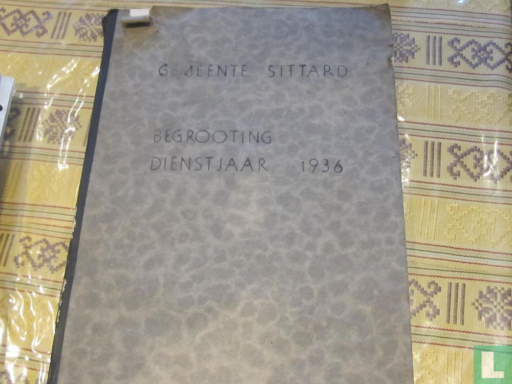Begrooting dienstjaar 1936 