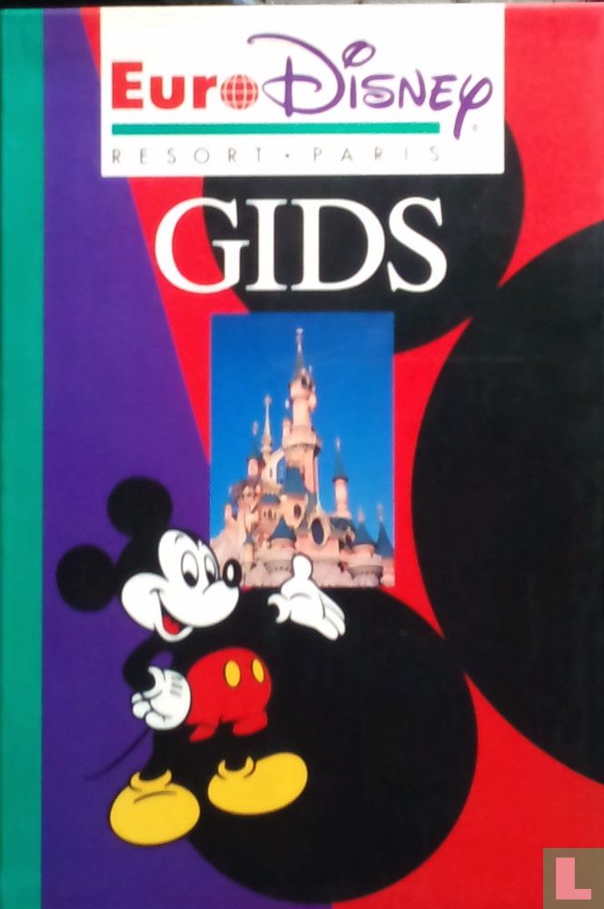 Euro Disney 1992年版 コレクション本 Euro Disney Gids (1992) - Walt Disney - LastDodo