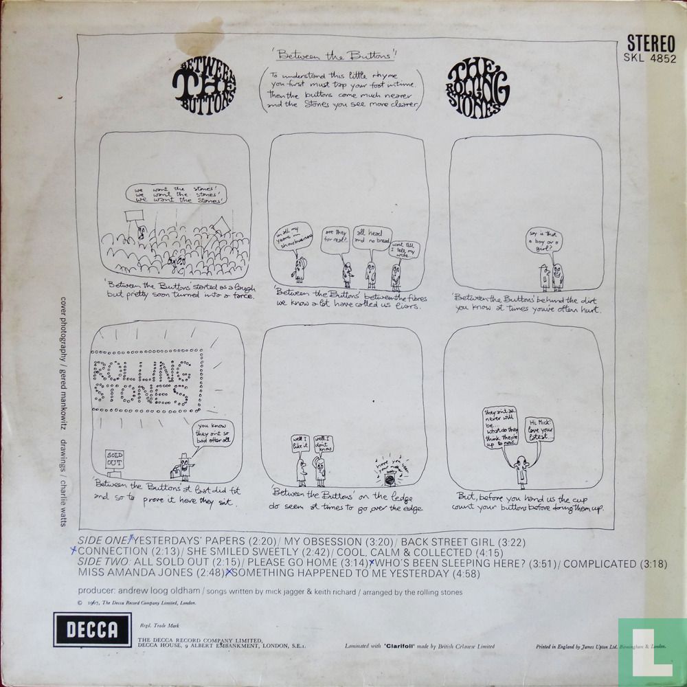 Between the Buttons