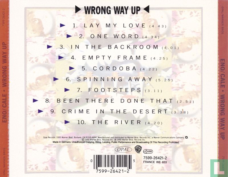 Wrong Way Up