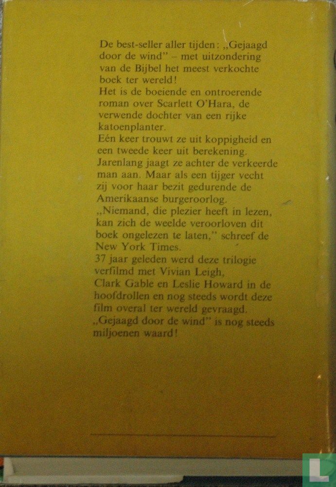Gejaagd door de wind