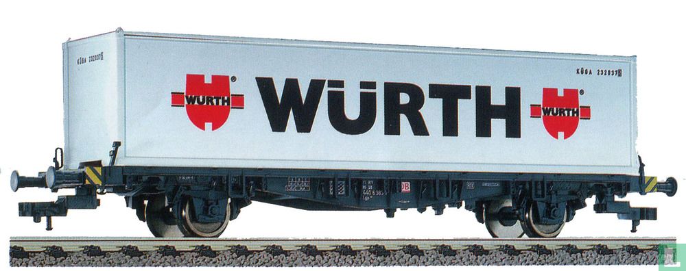 Containerwagen DB "WÜRTH"