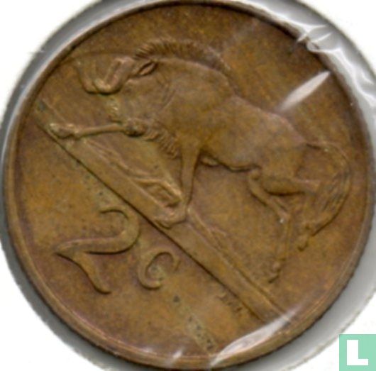 Südafrika 2 Cent 1986
