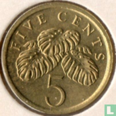 Singapur 5 Cent 1993