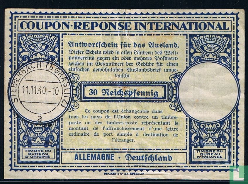 Coupon réponse international