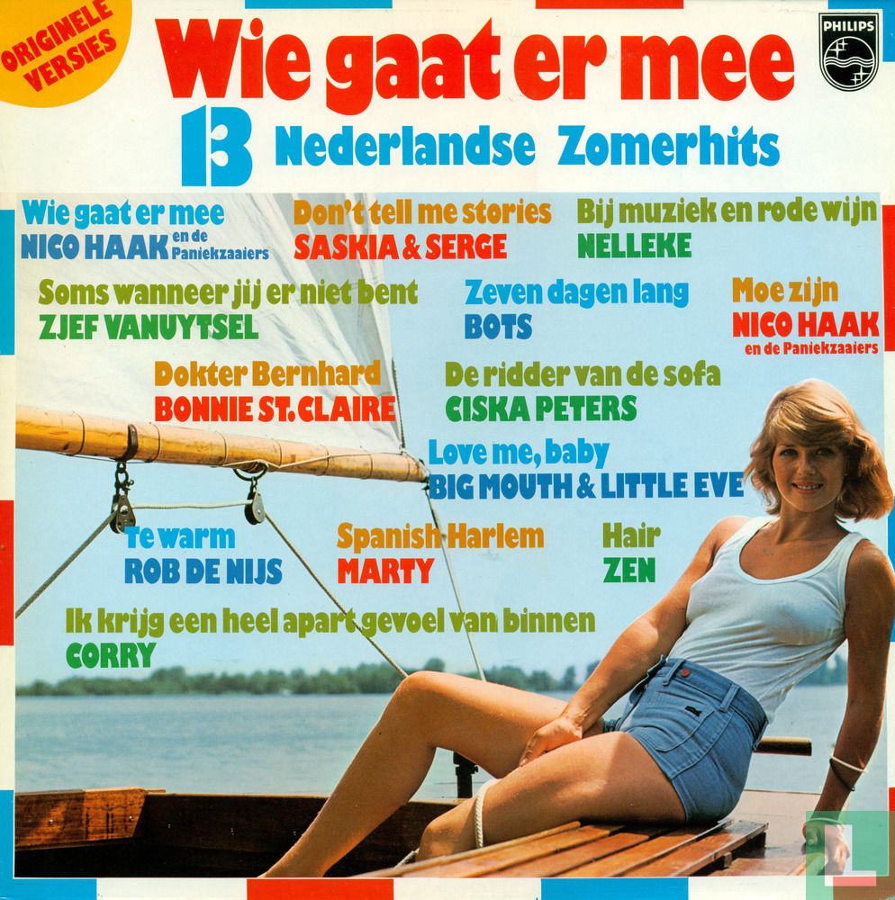 Wie gaat er mee - 13 Nederlandse zomerhits