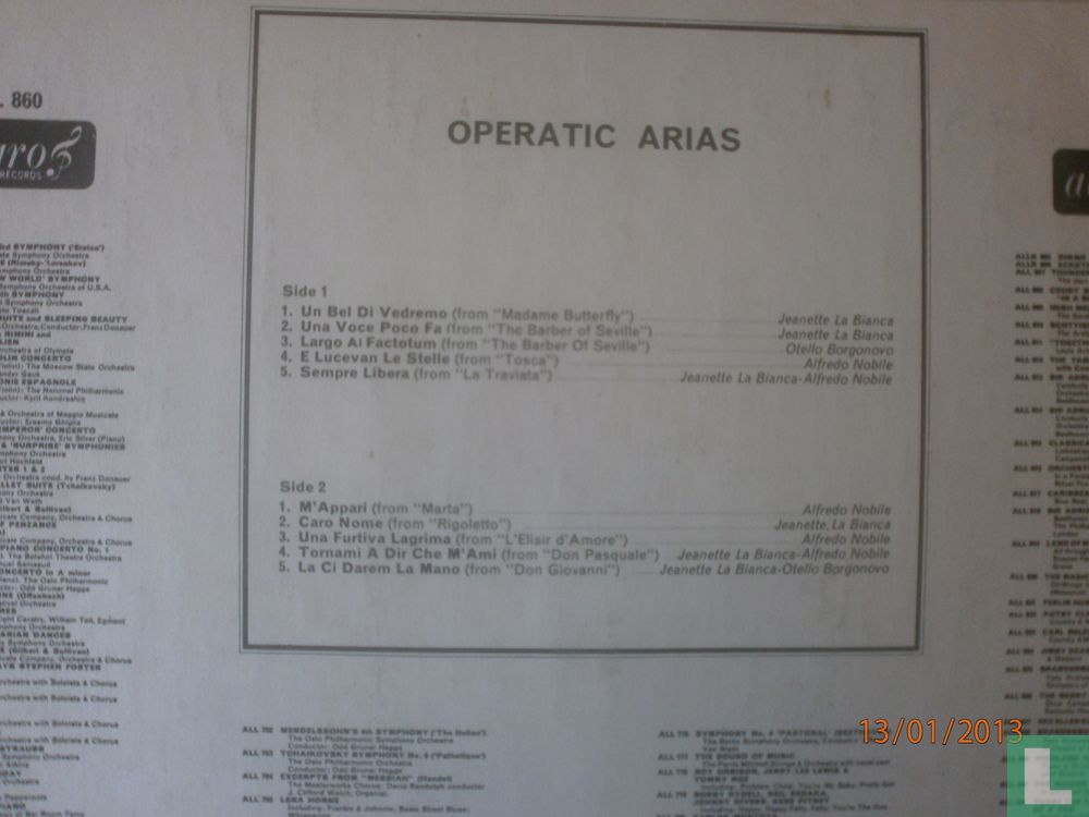 Operatic Arias