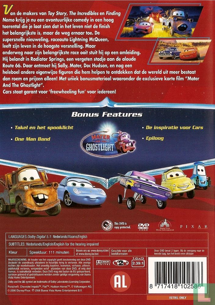 Cars DVD 1 (2006) - DVD - LastDodo
