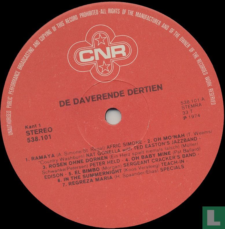 De daverende dertien
